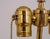 Pair Brass Hollywood Regency Style Table Lamps For Sale - Image 11 of 18