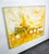 Fantastic abstract expressionist painting in Whites, yellows and oranges/ Medium: Oil Painting on Canvas Signed Lee...