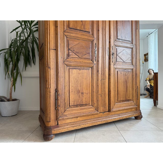 Baroque Farmhouse Hall Cabinet For Sale - Image 13 of 18