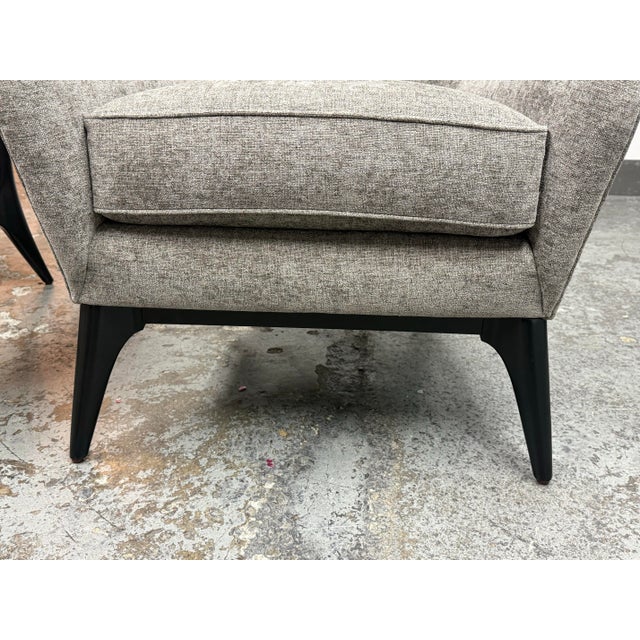 Caracole Whats New Pussycat Wingback Chairs, Pair For Sale - Image 9 of 12
