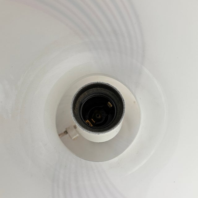 Swirl Murano Glass Mushroom Table Lamps from Maestri Muranesi, 1980s For Sale - Image 14 of 17