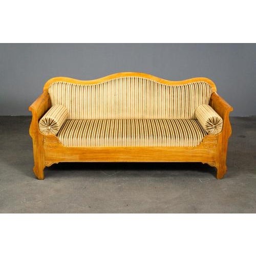 Biedermeier Sofa, Mid-19th Century For Sale - Image 4 of 16