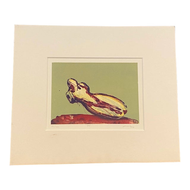 Limited Edition Figure Opp/Up Lithography For Sale