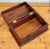 Vintage Distressed Wood Hinged Lid Box For Sale - Image 10 of 10