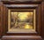 Impressionist Vintage Autumn Woodland Landscape Oil Painting in Wood Frame 8 X 10” For Sale - Image 3 of 7