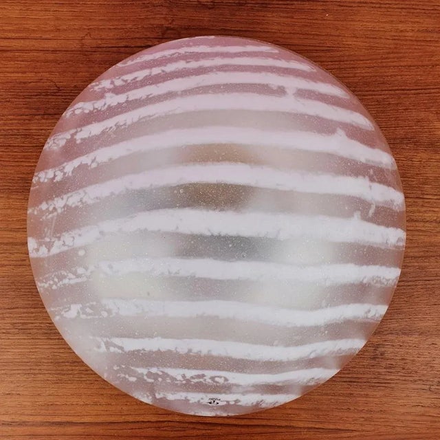 Zebra Mushroom Lamp from Peill & Putzler, Germany, 1960s For Sale - Image 10 of 10