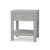 Modern Pair of Pale Blue Wash Raffia Wrapped Nightstands For Sale - Image 3 of 12