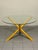 Round Table with Iron Legs and Glass Top, 1970s For Sale - Image 10 of 18