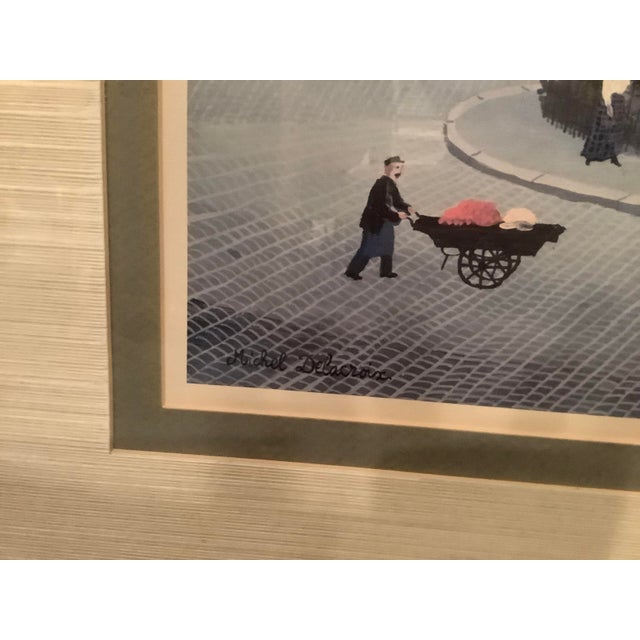 "Le Square" Michel De La Croix Framed Print For Sale - Image 4 of 6