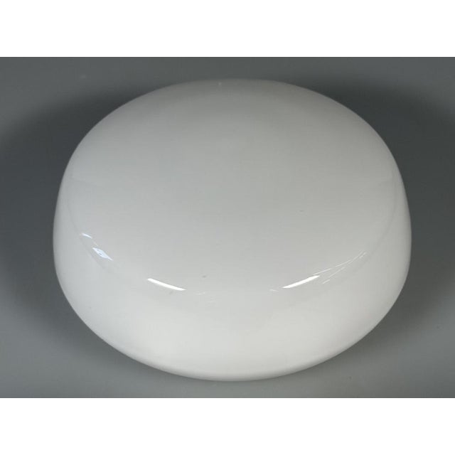 1950s/60s ceiling light, frosted glass, mid-century glass design item: ceiling light manufacturer: rzb condition: good -...
