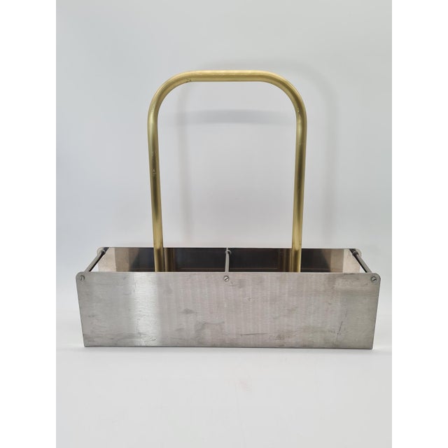 Vintage 4-Bottle Rack from Ristok, Germany, 1970s For Sale - Image 9 of 12