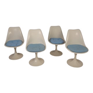 Space Age Tulip Dining Chairs, Set of 4 For Sale