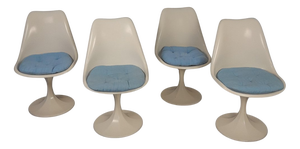 Space Age Tulip Dining Chairs, Set of 4