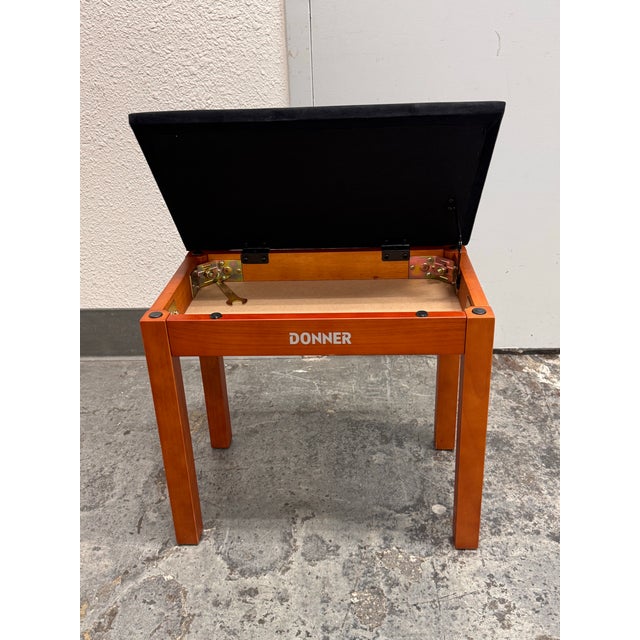 Brown Donner Digital Piano + Stool, Set For Sale - Image 8 of 12
