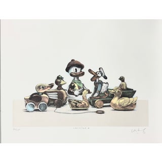 1980s Cousins II Pop Art Lithograph For Sale