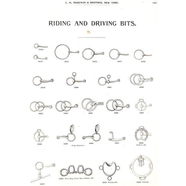 "Mosemans': Illustrated Guide for Purchasers of Horse Furnishing Goods" 1895 Moseman, c.m. For Sale - Image 17 of 18