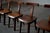 T Back Dining Chairs by Aranjou, 1960s, Set of 6 For Sale - Image 3 of 14