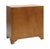 2020s Matthew Izzo Home Calvin Dark Burlwood Three Drawer Side Table With Acrylic Drawer Pulls For Sale - Image 5 of 6