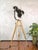 1990s 2004 Four-Lens Shadowless Surgical Lamp on Army Crutch Tripod from Heraeus Hanaulux, 1990s For Sale - Image 5 of 18