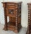 Mid 19th Century Pair of Solid Carved Brutalist French Nightstands with Solomonic Columns For Sale - Image 16 of 18