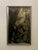 Wonderful and exclusive work on back-treated glass, The mixed media painting on the back of the glass, appears with...