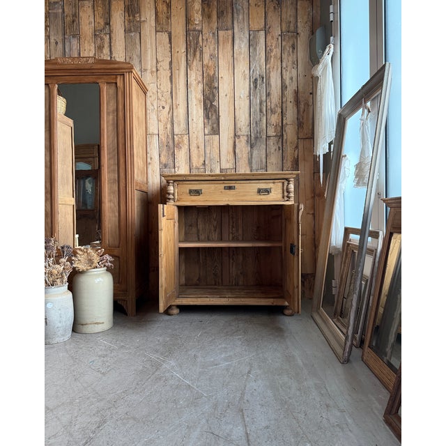 Antique Pine Buffet, 1890s For Sale - Image 12 of 15