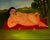 Spanish Colonial (Peruvian) 1990’s Oil Painting, Reclining Nude For Sale - Image 4 of 5