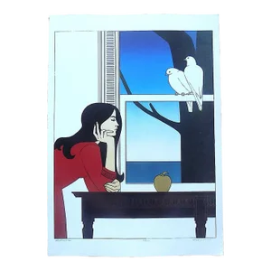 Vintage 20th Century Will Barnet Lithograph "Atalanta"