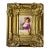 Antique German Porcelain Portrait For Sale
