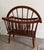 Mid-Century Modern Mid 20th Century Canterbury Style Oak Magazine Rack/Newspaper Stand For Sale - Image 3 of 5