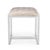 Hollywood Regency Glencoe Paros Greek Key Lucite Bench For Sale - Image 3 of 6