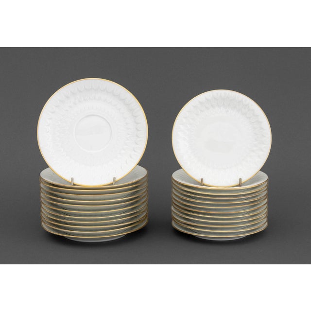 Ceramic Limoges Porcelain Partial Dinner Service Set, 45 Pieces For Sale - Image 7 of 14