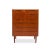 Vintage 1960s Mid-Century Teak Tallboy Dresser For Sale - Image 9 of 9