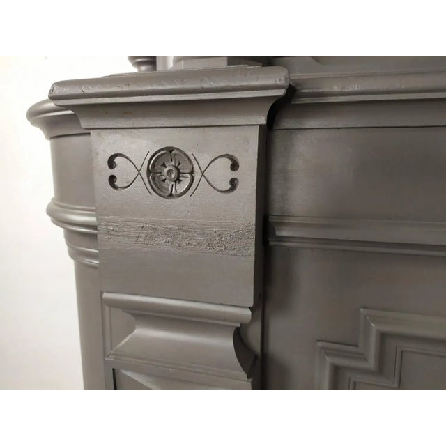 Gray Pharmacy Shelf For Sale - Image 8 of 18