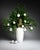 White Ceramic Model 8040 Relief Floor Vase from Bay Keramik, West Germany, 1960s-1970s For Sale - Image 9 of 10