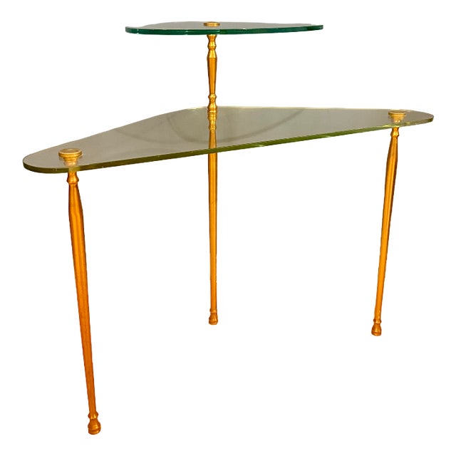 Brass Coffee Table, 1950s For Sale