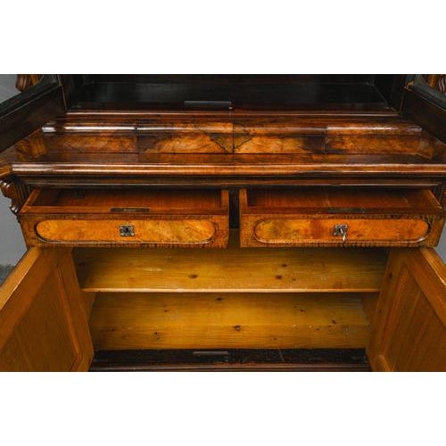 Biedermeier Display Cabinet, 1850s For Sale - Image 12 of 18