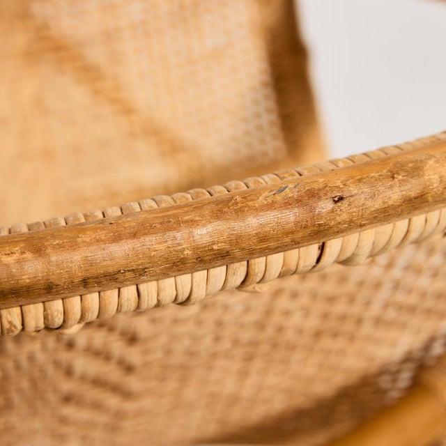 Italian Bamboo Chair, 1960s For Sale - Image 14 of 18