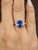 Modern 3.50 Ct Gia Certified Sapphire & Diamond Ring, Size 6.5 For Sale - Image 3 of 11
