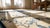 1900s Beige Ground Six Asymmetric Knots Chinoiserie Antique Chinese Peking Rug For Sale - Image 14 of 14
