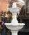 Italian Marble Garden Fountain For Sale - Image 5 of 8