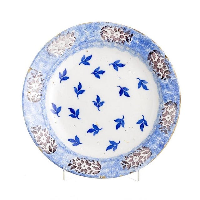 19th Century Earthenware Plate For Sale - Image 6 of 6