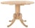 Drop Leaf Dining Table in Rustic Natural For Sale - Image 9 of 9