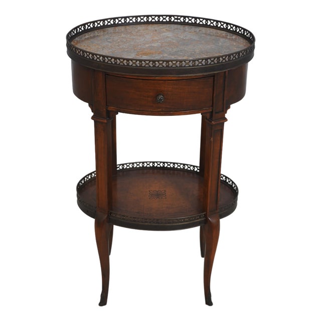 Theodore Alexander French Louis XV Side Table For Sale