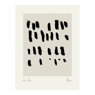 Contemporary Abstract Lines Giclee Print For Sale