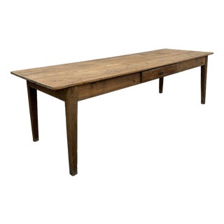 Lyon Farmhouse Table in Fir and Oak, 1930s For Sale