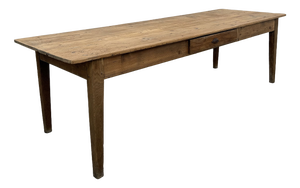 Lyon Farmhouse Table in Fir and Oak, 1930s