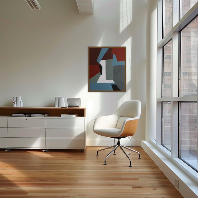 Bodasca, Fragments of Stillness, 2025, Acrylic on Canvas For Sale - Image 9 of 14