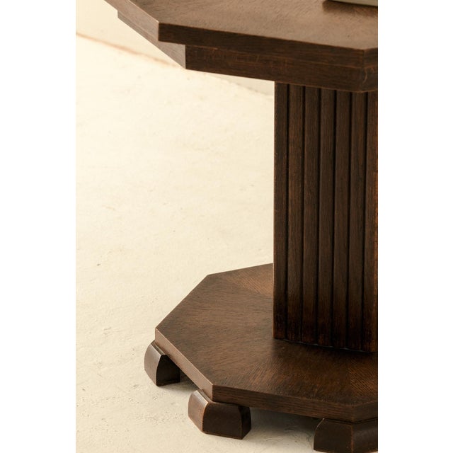 Art Deco Coffee Table, Belgium, 1940s For Sale - Image 4 of 9