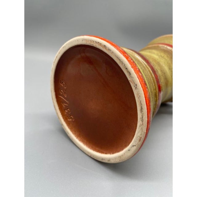 1990s German Ceramic Vases from Scheurich, West Germany, 1990s, Set of 3 For Sale - Image 5 of 11